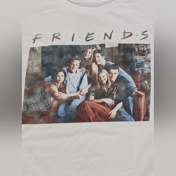 Friends Television Series T Shirt Large Men Made In Mexico Pre-owned - Picture 3 of 5